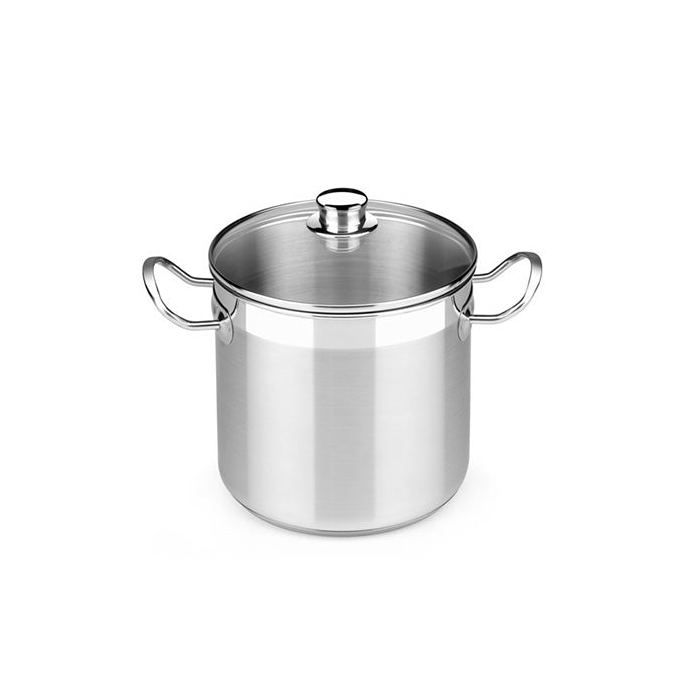 Casserole - BRA - Profesional - Acier Inoxydable - Verre - Ø 24 Cm
