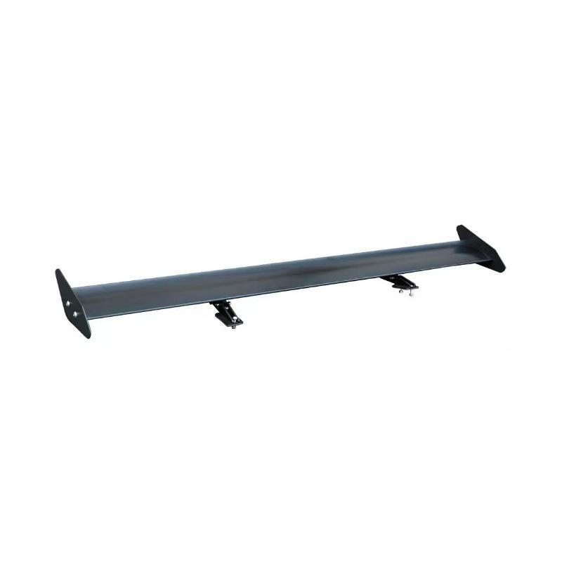 Universal No-Drill Black Aluminum Rear Spoiler for Sedans