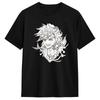 Vintage Anime Douma Upper TShirt for Unisex Round Collar 100 Cotton T Shirt Short Sleeve Tees Plus Size Clothes