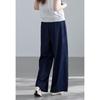 VICTORIA&VERA Wrinkle-Resistant Wide-Leg Trousers