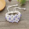 Hand-woven retro ceramic bracelet women's versatile simple temperament literary hand rope with jewelry
