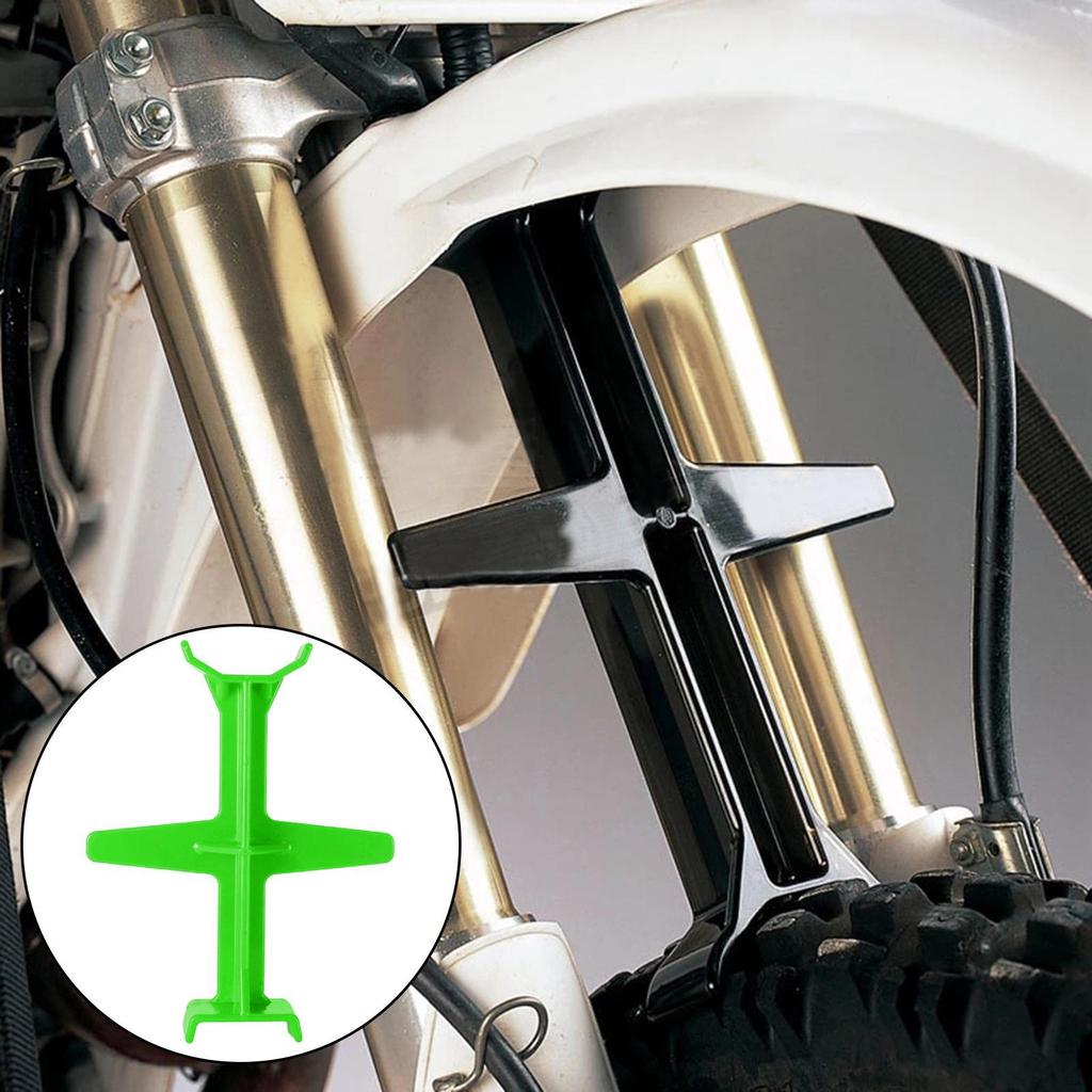 Motorcykel Gaffelskydd Stödstag 5 sorters färger Valfritt 231x291mm Enkelt och Bekvämt att