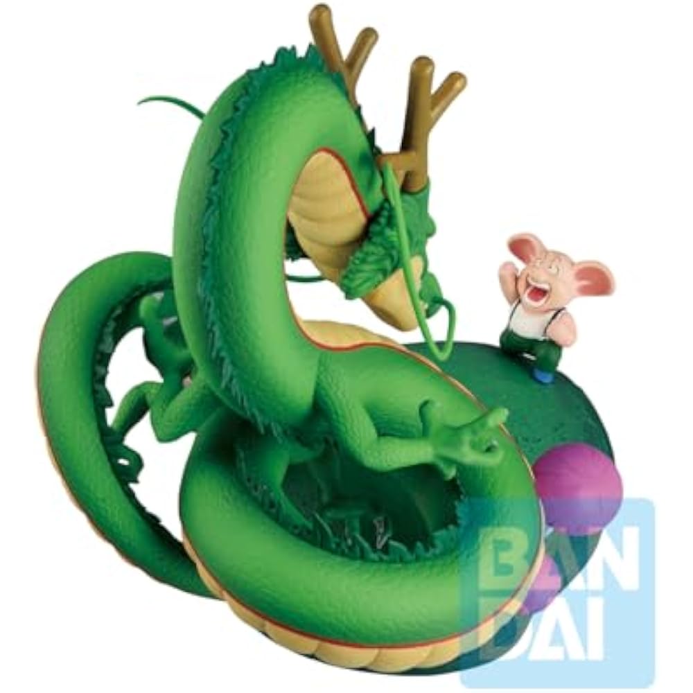 Ichibansho Figure - Dragon Ball - Oolong & Shenlong (Dragon History II) Revival Moments Collector...
