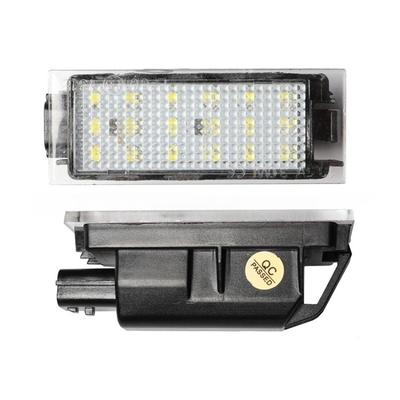 1/2 Stück LED Kennzeichenleuchte für Renault Clio Laguna 2 Megane 3 Twingo Master Vel Satis Wind Trafic Twizy Kennzeichenleuchte