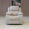 Manual Rocker Recliner Chair, High Back Glider with Deep Seat, Upholstered Fabric Armchair for Living Room & Nursery & Study & Bedroom