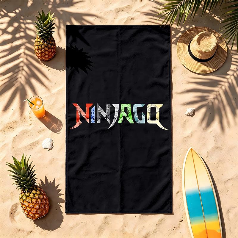 LEGO Ninjago (23) Theme Beach Towel Sand Resistant Soft And Comfortable Suitable For The Pool Camping Yoga And Diving A Travel