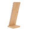 Bamboo Necklace Display Stand Professional Beige Home Jewelry Store Necklace Bracelet Holder Organizer