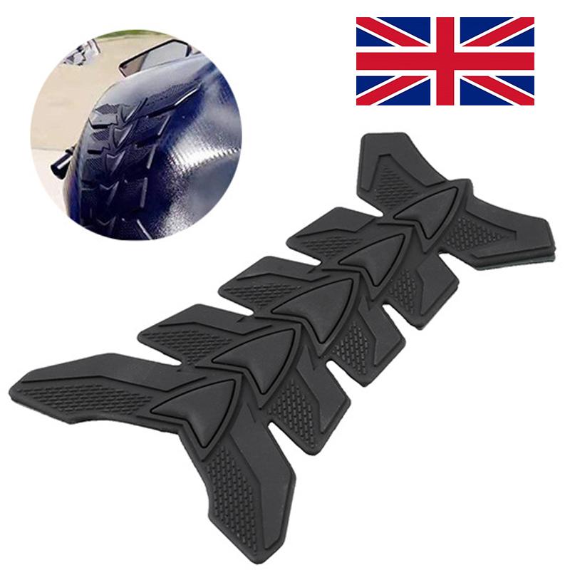 Car Stickers Large Fishbone Stickers 3D Motorcycle Body Fuel Tank Stickers Rubber Fishbone Motorcycle Tuning Car Stickers
