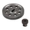 Combo Gears RC Car Diff.Main Gear   Motor Pinion Gear Set for HSP 1 10 RC Truck (64t   17T)