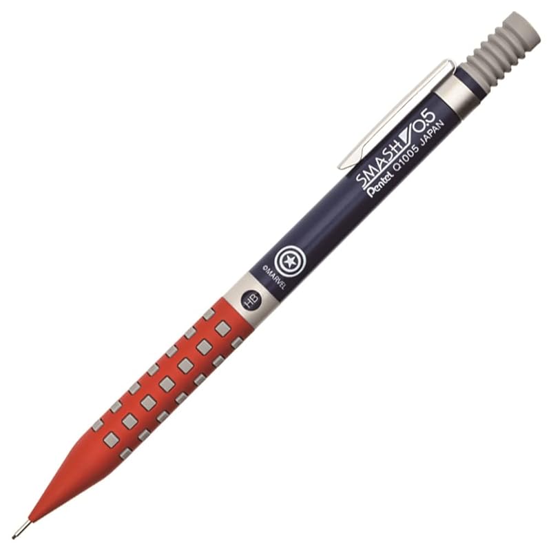 

MARVEL/Marvel Kitera mechanical pencil 0.5mm [Smash/Captain America Axis] marvel smash Q1005-CAP