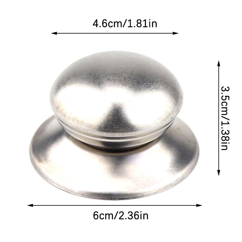 1/3 Stück Universelle Topfdeckelgriffe Hitzebeständige Kochgeschirr-Handgriffe Pfannendeckelknöpfe Haltegriff Küchenwerkzeuge Zubehör