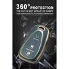 HIBEYO TPU Smart 3 Button Key Fob Case for Chevrolet Equinox Cruze Trax Malibu Verano Traverse 2016-2018 Onix Cruze Sonic Camaro Volt Bolt