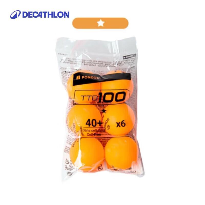 DECATHLON 40+ ABS Table Tennis Balls