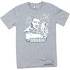 Nikola Tesla T-Shirt Tesla with Electrical Gun Men's Funny T-Shirt