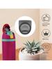 4pcs Replacement Stopper Compatible with 24oz 32oz, Water Bottle Top Lid Gasket for 16/19/24/32/40oz Seal Bottle Cap Mouth