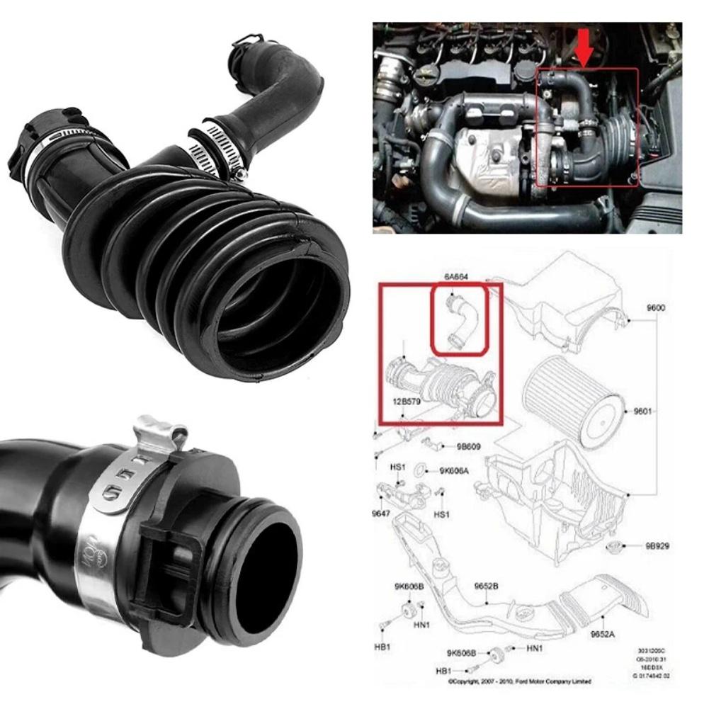 Engine Air Intake Air Intake Pipe For Engine Air Intake Replacement For Ford Focus MK II 2004-2012 Engine Air Intake System China Mainland