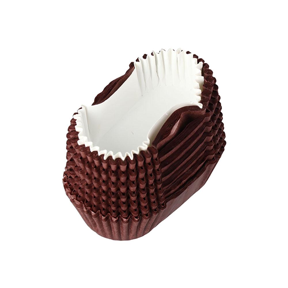 Non Stick Cake Mold Oilproof Paper Oval Loaf Liners Kitchen Supplies Baking Tools Cupcakes Liners