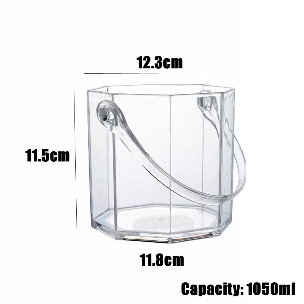 Detachable Handle Ice Bucket Plastic Champagne Bucket New Beer Barrel