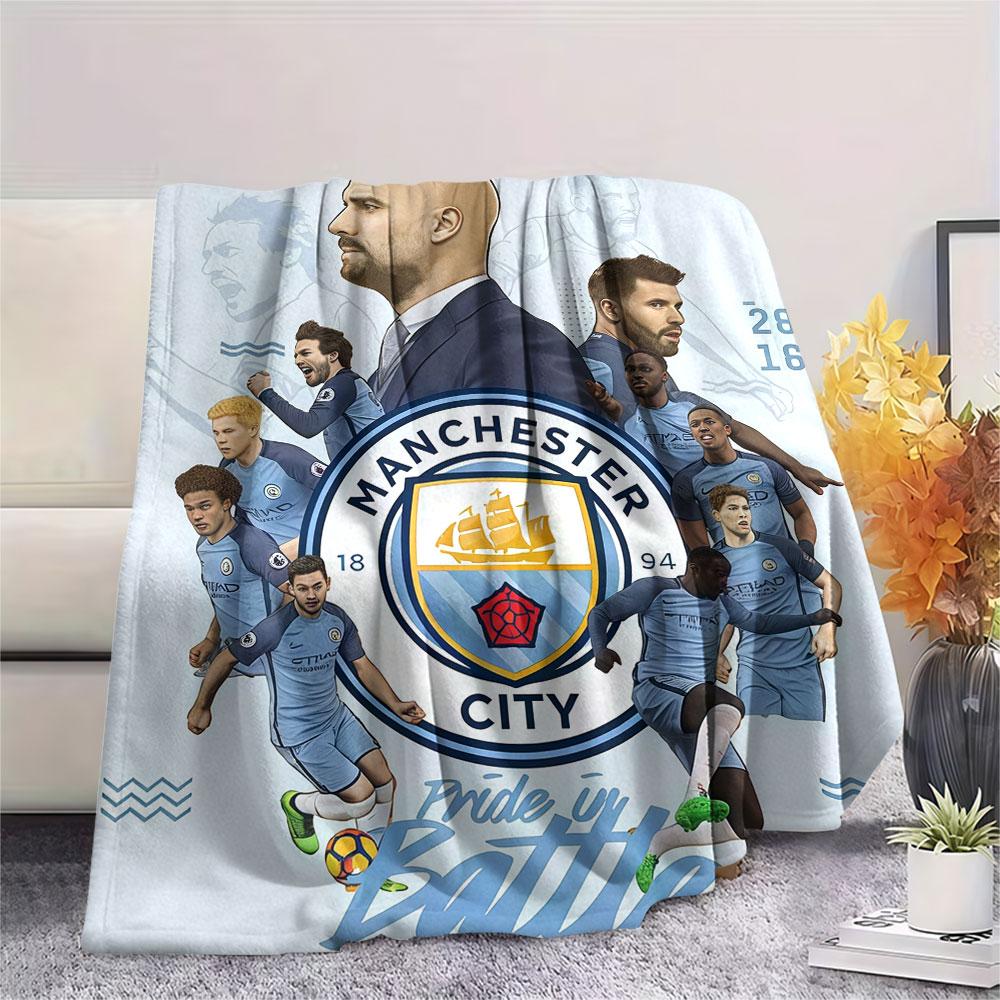 Eternal MCFC Spirit Blanket, High quality Comfortable for All Seasons, Home Decor, Warmth and Comfort