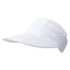 Women's Outdoor Sports Visor Hat, High Ponytail Sun Hat for Beach, UV Protection Breathable Quick-Dry Running Fishing Cap