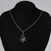 New Pendant Necklaces Unisex Cross Double Star Geometric Minimalist Necklaces Punk Gothic Style Personalized Party Jewelry Gifts