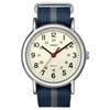 Timex Weekender Central Park Watch, Cream/Navy/Gray, T2N654 (Officially Imported)