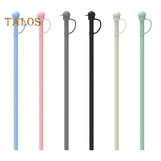 Silicone Straw Cap Dust-Proof Reusable Straw Toppers for Cups Leak Proof Splash Proof Straw Cover Fits Various Cup Eco-friendly Straw Accessory