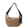 Vielseitige Knödeltasche für Damen: Einfarbige Nylon-Umhängetasche 2026 Edition