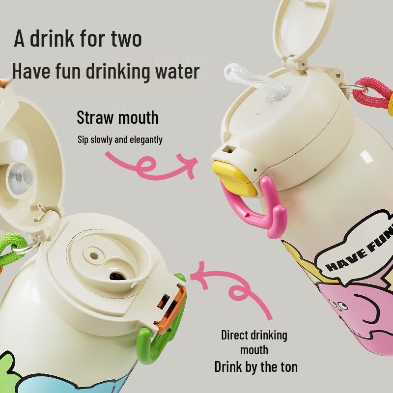 RELEA Heartbeat Series Children's Insulated Bottle 580ml