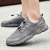 Summer Foreign Trade Breathable Men's Shoes Mesh Sports Shoes Mesh Running Travel Shoes Outdoor Mountaineering Off-road Shoes Men