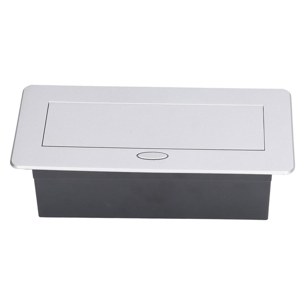 Desktop Socket 16A Power Strip Table Connection Box Dual USB EU Standard AC 250V Welding Free for Of