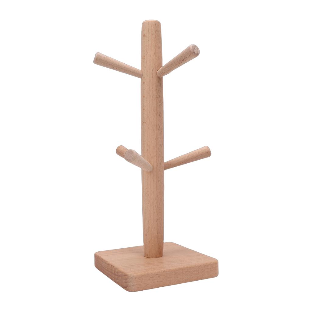 Mug Holder Tree 6 Hooks Decorative Non Slip Multifunction Coffee Cup Tree for Countertop