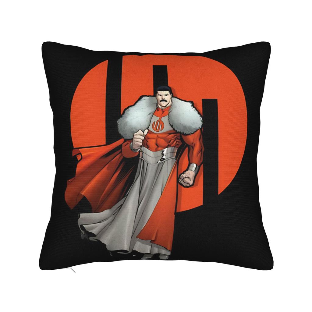 Invincible Comic Book Character Profile Design Pillow Cover Fashion Pillow Case For Chair Sofa Home Decor Soft Cushion Cover