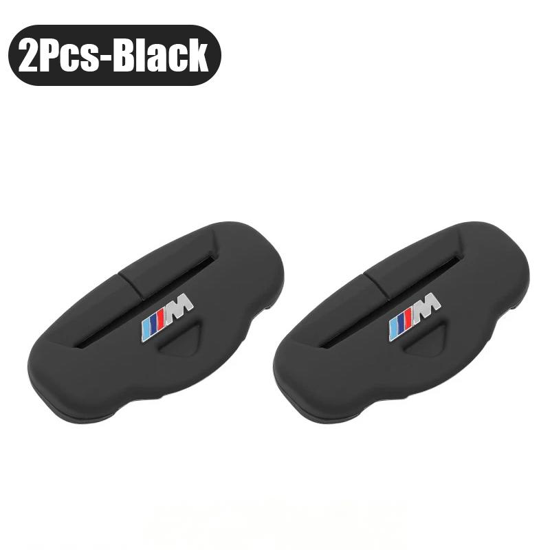 1/2Pcs Silicone Car Seat Belt Buckle Protective Cover Decorative Accessories For BMW E90 G80 M3 G30 M5 F82 F83 F20 F21 G42 F95 M