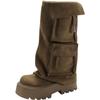 Brown Suede Pocket Flat Platform Knee High Boots Women's Soft Y2K Cool Round Toe Highten Shoes 2025 New in Luxury Designer Shoes
