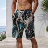 Mens Black Gold Glitter Drip Print Quick Dry Beach Shorts Plus Size Drawstring Loose Swim Trunks For Summer Surfing Swimming Vacation