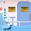 2 bucăți autocolante magnetice Decorații amuzante pentru uși de croazieră magnetice Semn „Am cumpărat pachetul de băuturi” pentru croaziere de carnaval