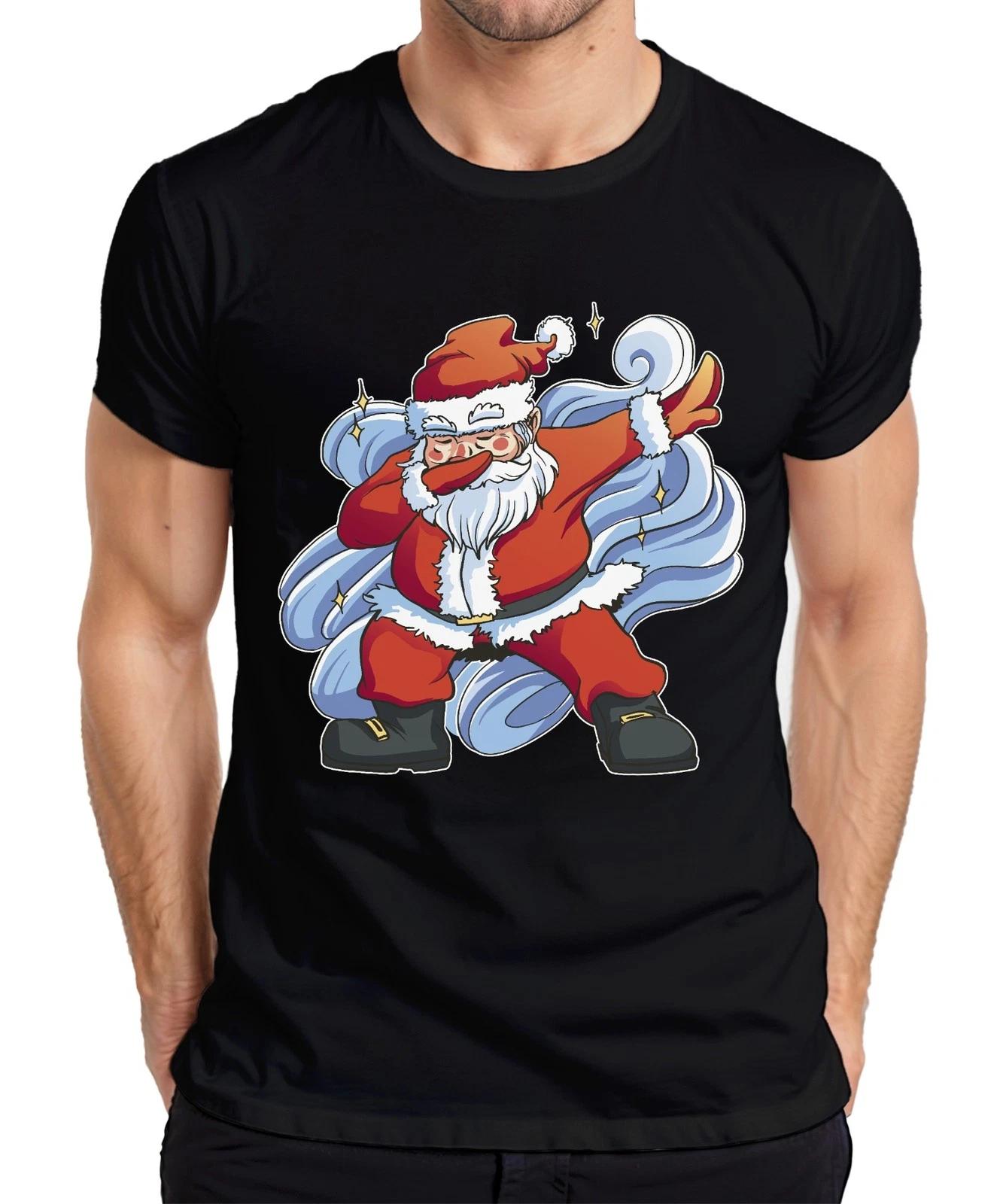 Dabbing Santa Clause - Christmas Xmas Gift Xmas Mens T-Shirt- 3XL