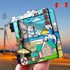 Weihai Scenic Spot Flip-Page Refrigerator Souvenir Sticker, Chinese Style