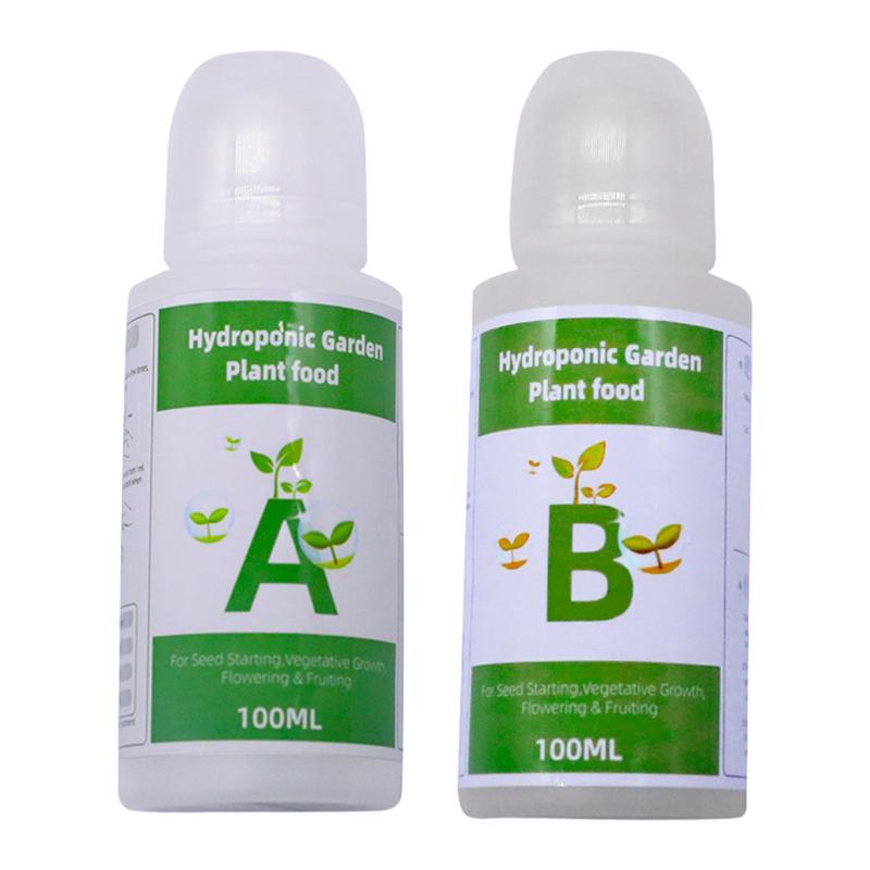 General Soilless Cultivation Nutrients A and B Fertilizer For Growing Vegetables Fruit Flowers Hydroponic Plant Food Solution