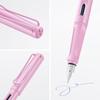 LAMY (Ramy) Safari Light Rose Fountain Pen - Ergonomic Grip and Polished Steel Tip Size F - Perfe...