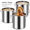 Ice Joy Stainless Steel Soup Pot with Lid