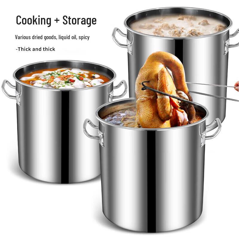 Ice Joy Stainless Steel Soup Pot with Lid