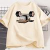 Sushi Gym T Shirt Funny Unisex Women Summer Harajuku ONeck Cotton Short Sleeve Tshirt Sportswear Print Tshirt Streetwear Clothing