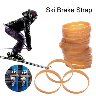 30 adet Kayak Fren Tutucular Yüksek Elastik Basit Kurulum Snowboard Kauçuk Fren Tutucu Bantları Spor Aksesuarları