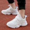 Spring Hot Student Sports Shoes Lightweight Non-slip Breathable Outdoor Casual Shoes Boys and Girls Running Shoes Children's White Shoes