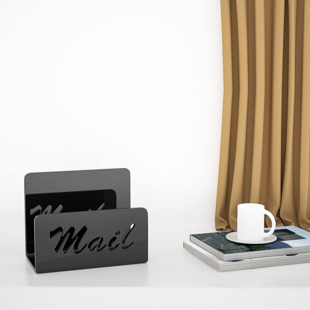 Lightweight File and Letter Holder Clear Envelope and Bill Sorter Mail Holder Rack  School