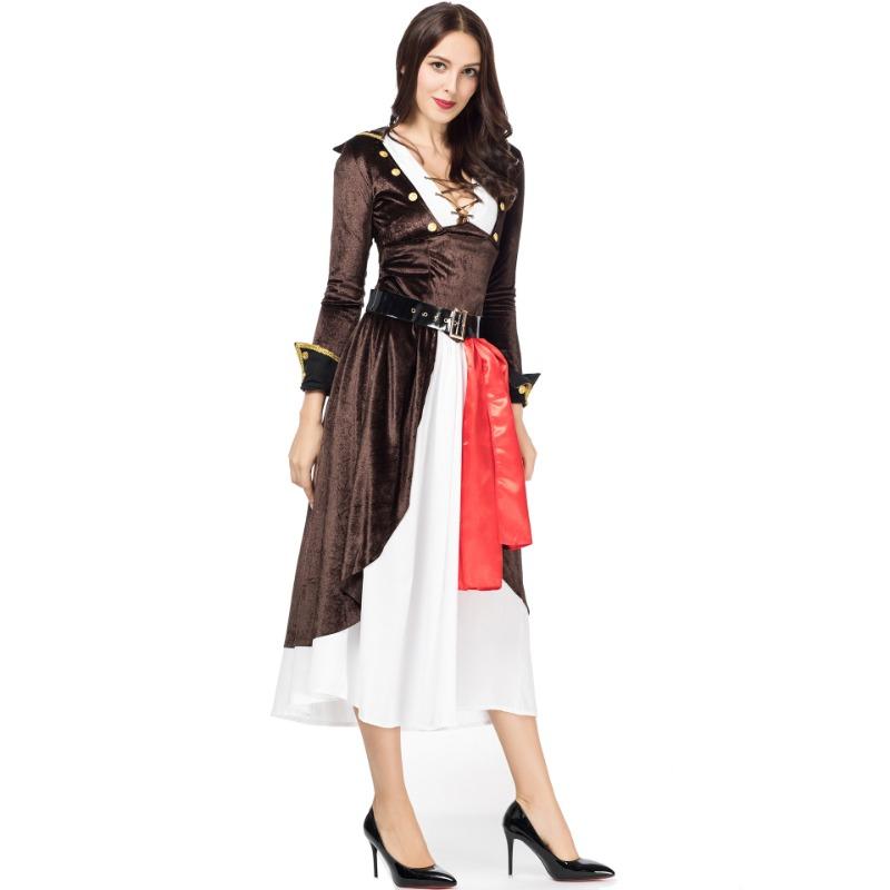 Halloween New Luxury Pirate Costumes Women's Game Costumes, Musical Costumes, Stage Performance Costumes