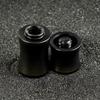 1Set Replacement Special Billiard Cue Joint Protector Set Plastic Black Joint Caps Billiards Accessories for Uni Loc Wavy