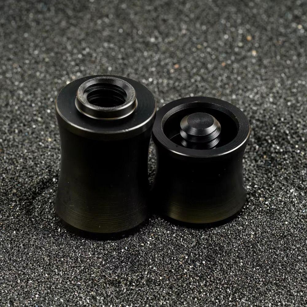 1Set Replacement Special Billiard Cue Joint Protector Set Plastic Black Joint Caps Billiards Accessories for Uni Loc Wavy